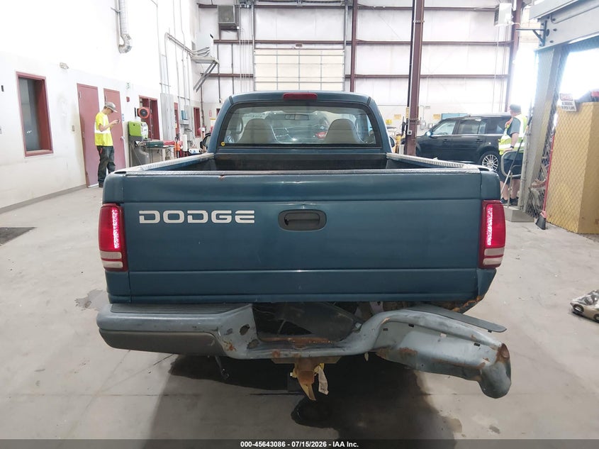 2002 Dodge Dakota VIN: 1B7FL16X92S601975 Lot: 45643086