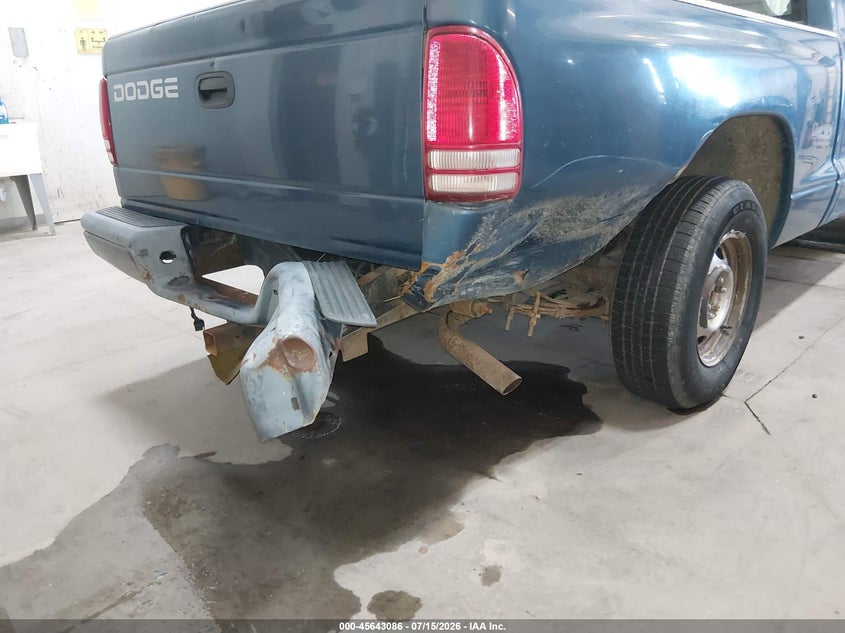 2002 Dodge Dakota VIN: 1B7FL16X92S601975 Lot: 45643086