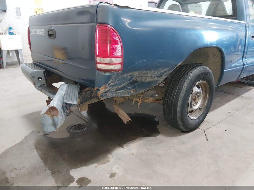 2002 Dodge Dakota VIN: 1B7FL16X92S601975 Lot: 45643086