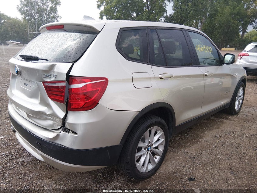2013 BMW X3 xDrive28I VIN: 5UXWX9C57D0A09903 Lot: 45643087