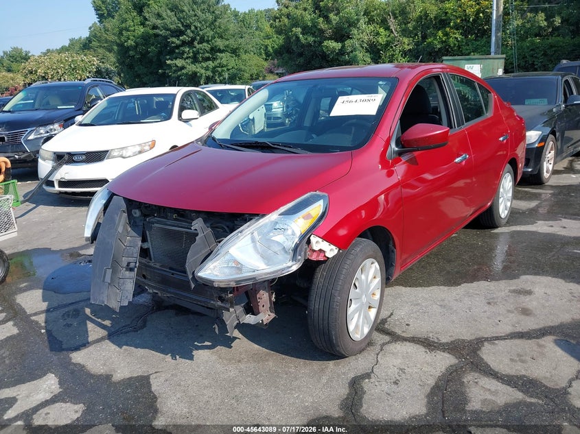 Vin: 3n1cn7ap7hk427153, lot: 46141612, nissan versa 1.6 sv 20172
