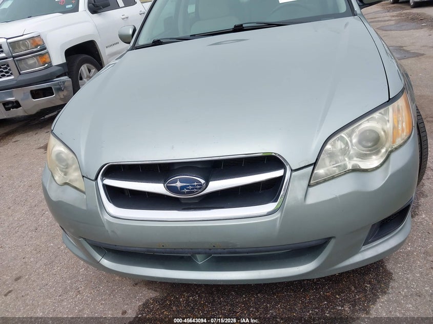 2009 Subaru Legacy 2.5I VIN: 4S3BL616496218720 Lot: 45643094