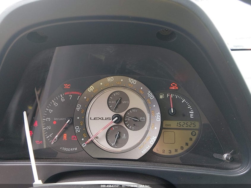 2002 Lexus Is 300 VIN: JTHBD192X20063227 Lot: 45643101
