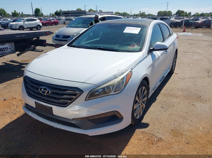 2017 Hyundai Sonata Sport 5NPE34AF6HH555587 photo 1