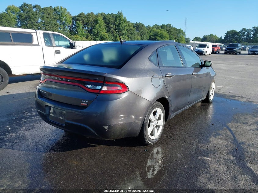 Vin: 1c3cdfbh4fd199549, lot: 46141643, dodge dart sxt 20154