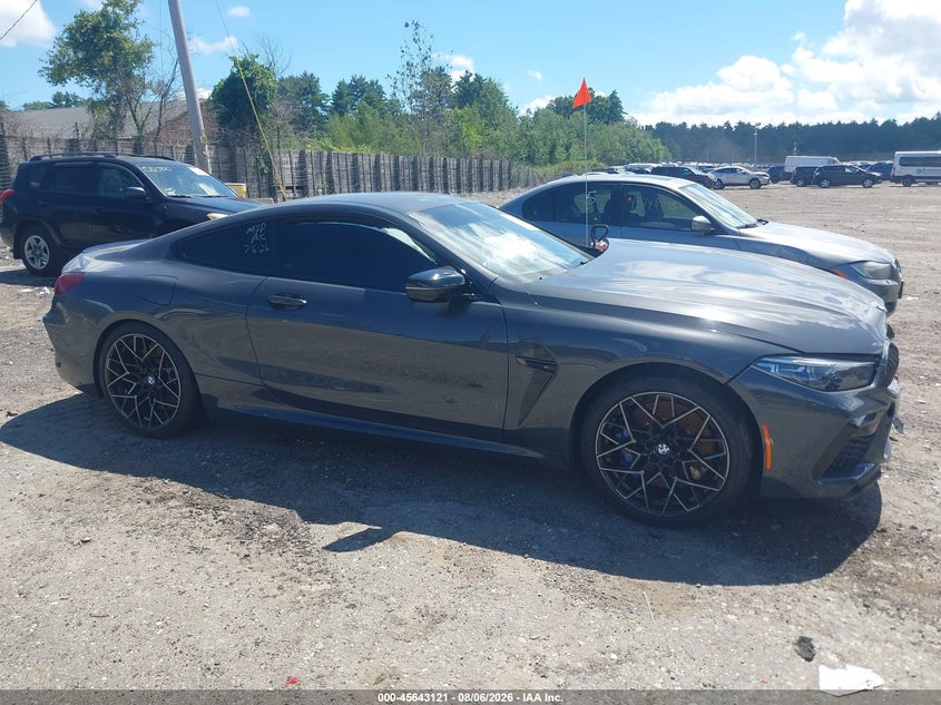 BMW M8 2022 VIN WBSAE0C00NCJ99079