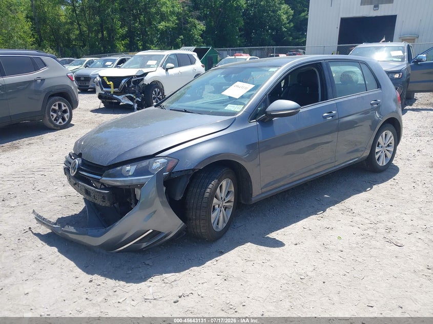 Vin: 3vwg57au6mm013295, lot: 46141654, volkswagen golf 1.4t tsi 20212