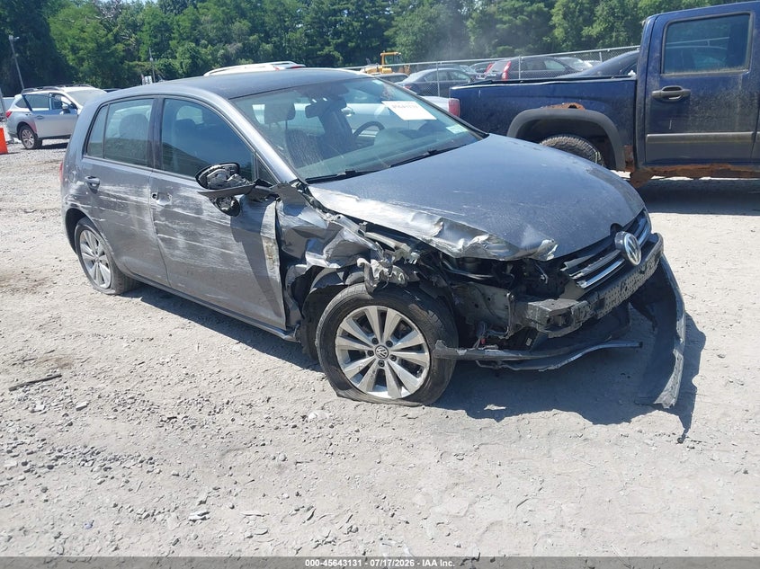2021 VOLKSWAGEN GOLF auction photo 1