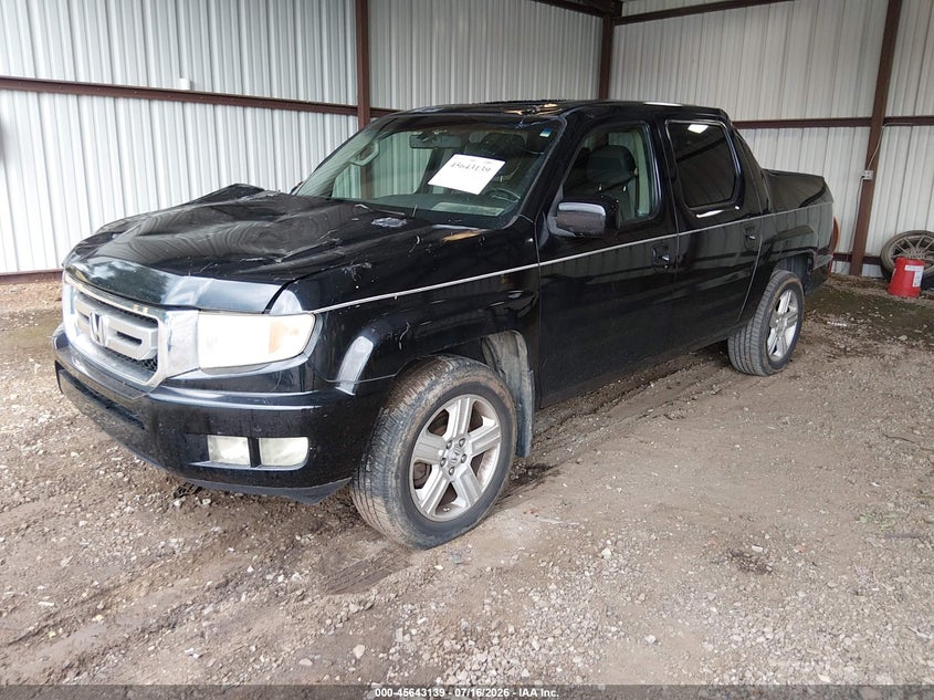 Vin: 5fpyk1f5xab013306, lot: 46141662, honda ridgeline rtl 20102