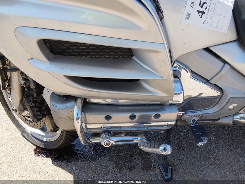 2005 Honda Gl1800 VIN: 1HFSC47065A412590 Lot: 45643151