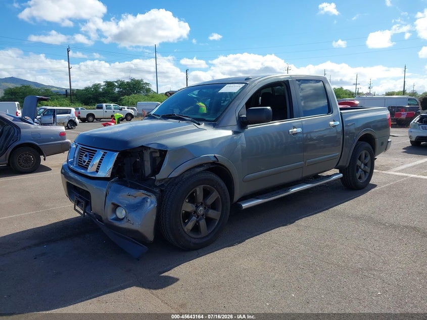 2015 Nissan Titan, Лівий перед, IAAI, VIN 1N6AA0ED2FN506368 — фото 2