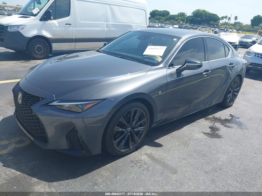 Vin: jthbz1b29r5073157, lot: 46141700, lexus is 350 f sport design 20242