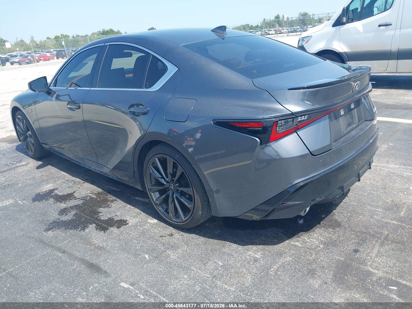 Vin: jthbz1b29r5073157, lot: 46141700, lexus is 350 f sport design 20243