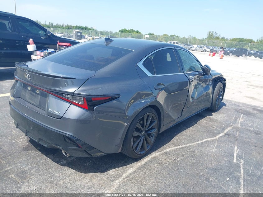 Vin: jthbz1b29r5073157, lot: 46141700, lexus is 350 f sport design 20244