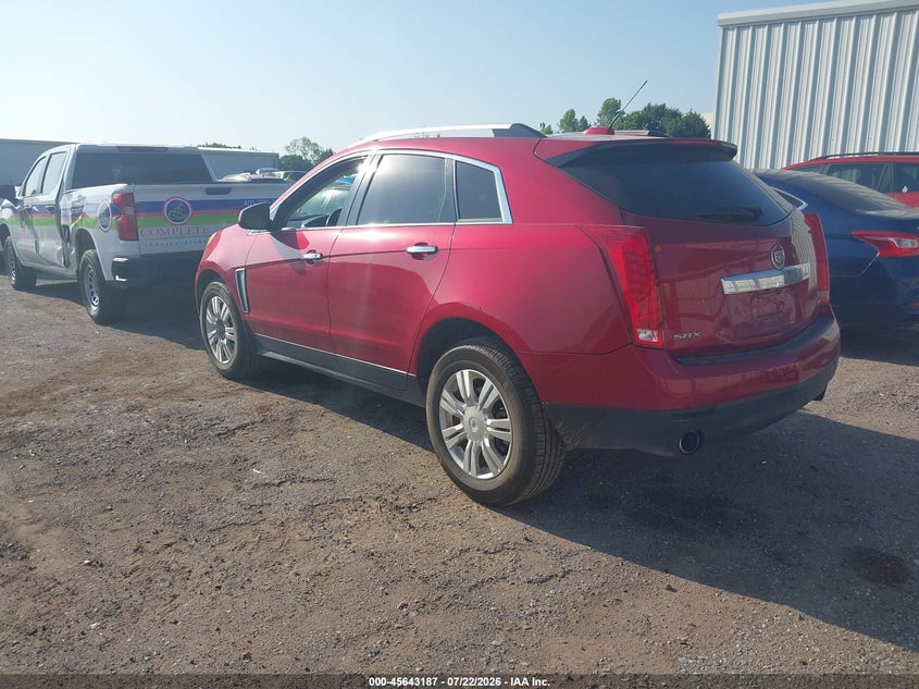 Vin: 3gyfnbe38fs632136, lot: 46141710, cadillac srx luxury collection 20153