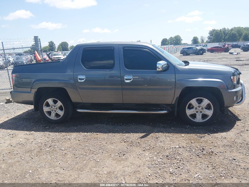 2012 Honda Ridgeline Rtl VIN: 5FPYK1F51CB457970 Lot: 45643217