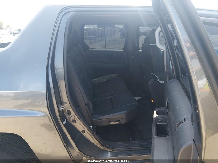 2012 Honda Ridgeline Rtl VIN: 5FPYK1F51CB457970 Lot: 45643217