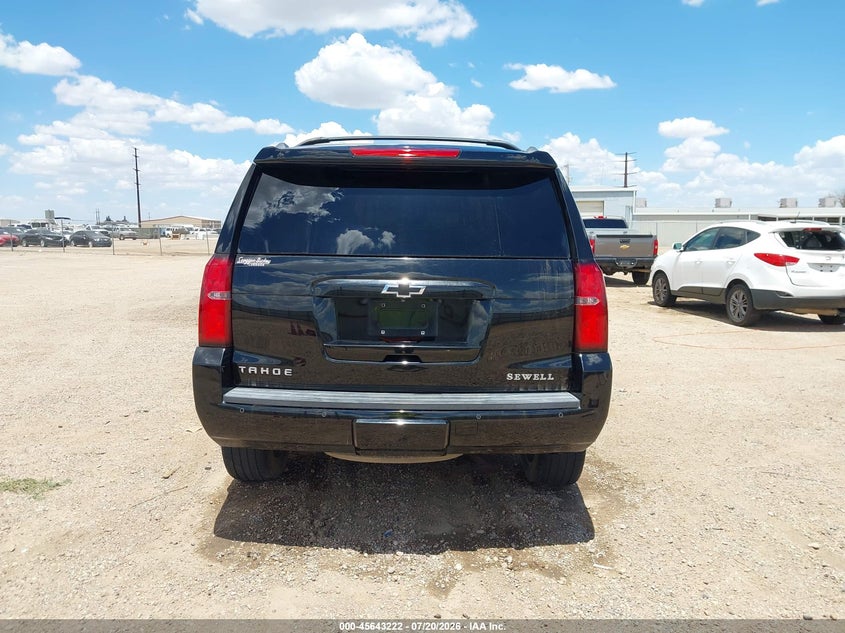 2017 Chevrolet Tahoe Lt VIN: 1GNSKBKC6HR225902 Lot: 45643222