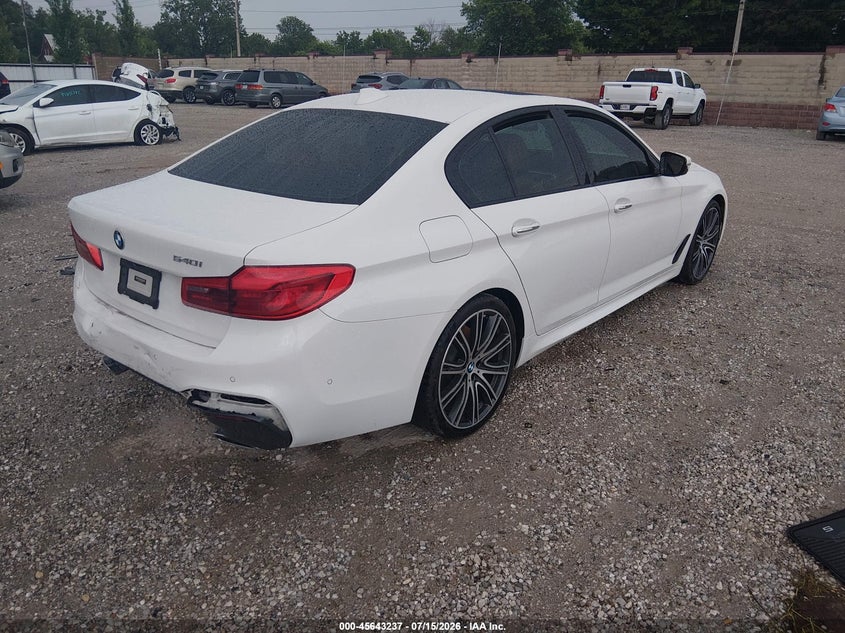 Vin: wbaje5c56jwa94703, lot: 46141760, bmw 540i 20184