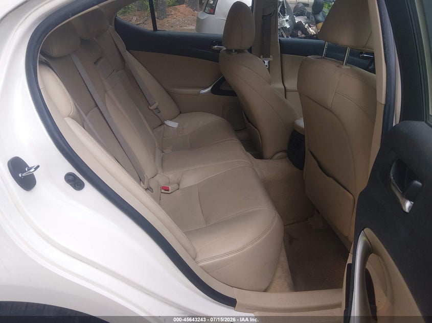 2006 Lexus Is 250 VIN: JTHCK262062004914 Lot: 45643243