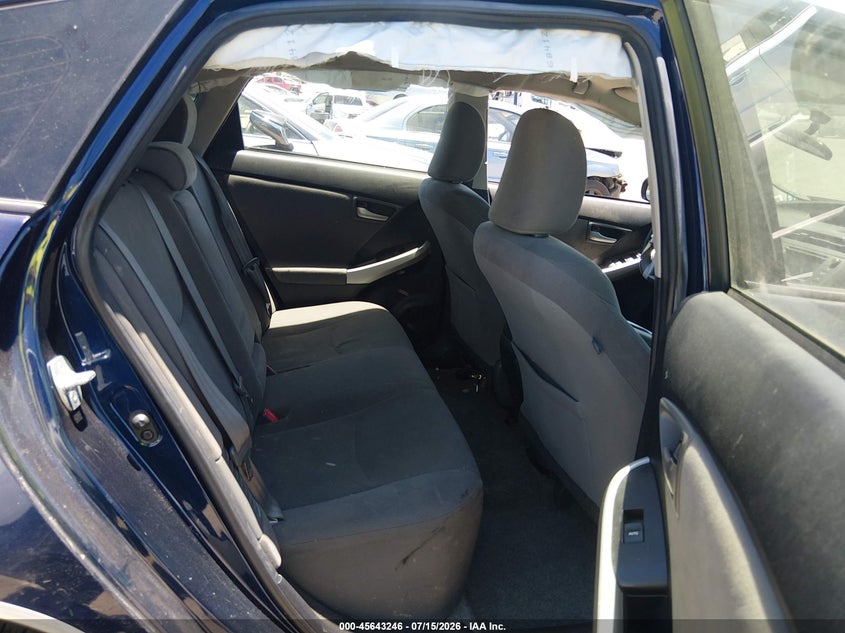 2014 TOYOTA PRIUS auction photo 8