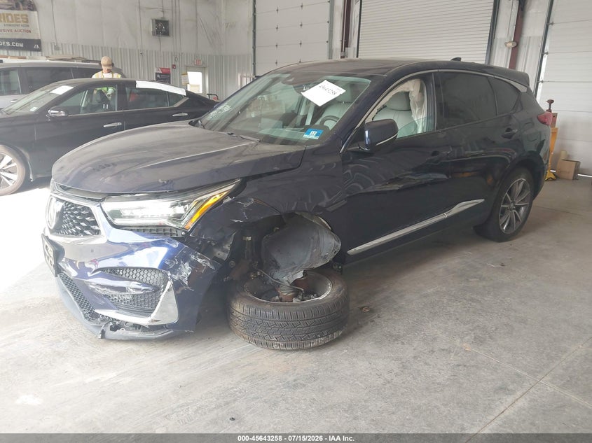2019 Acura Rdx Technology Package VIN: 5J8TC2H57KL018885 Lot: 45643258
