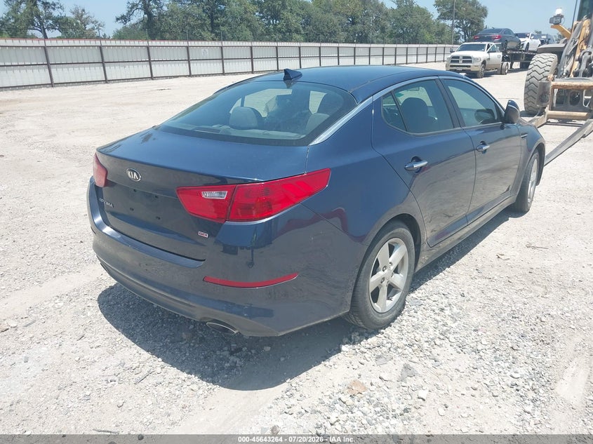 Vin: knagm4a73f5564692, lot: 46141788, kia optima lx 20154