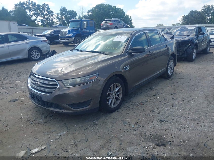 Vin: 1fahp2d89fg126342, lot: 46141790, ford taurus se 20152