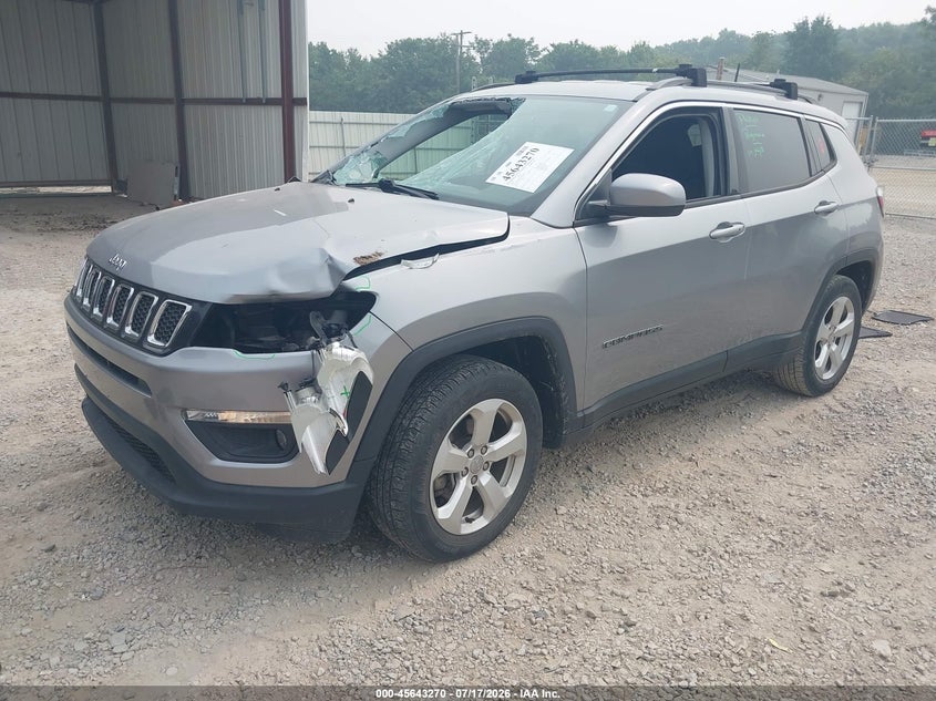 Vin: 3c4njcbb7jt410849, lot: 46141793, jeep compass latitude fwd 20182