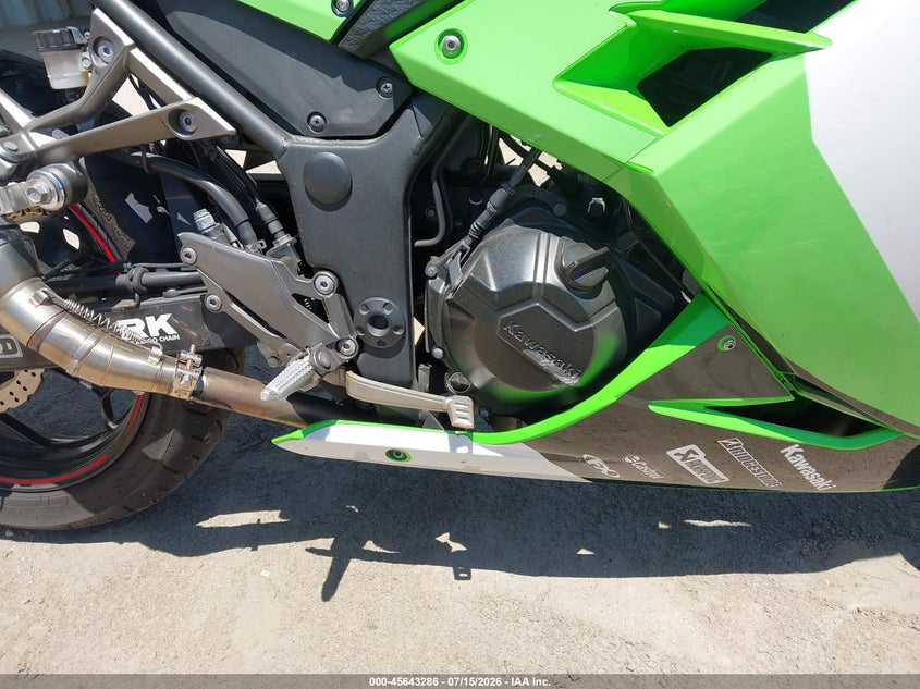 2014 KAWASAKI EX300 auction photo 8