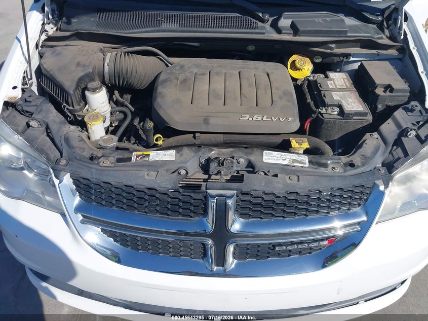 2016 DODGE CARAVAN VAN 3.6L V-6 DOHC, VVT, 283HP
