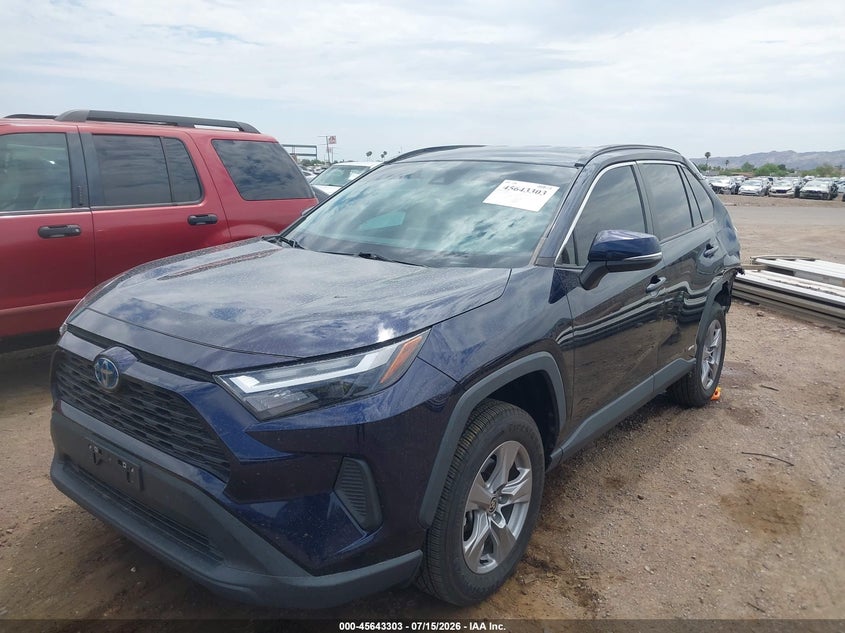 2022 TOYOTA RAV4 HYBRID auction photo 2