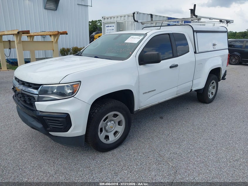 2021 CHEVROLET COLORADO auction photo 2