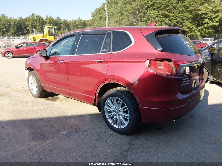 Vin: lrbfxbsa6jd055052, lot: 46141848, buick envision preferred 20183