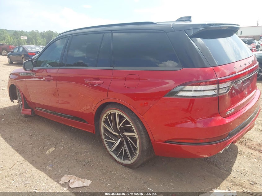 Vin: 5lm5j9xc1sgl02164, lot: 46141859, lincoln aviator black label 20253