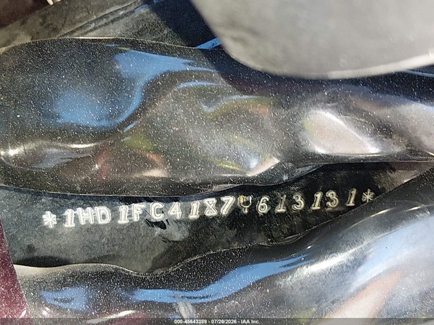 2007 Harley-Davidson Flhtcui VIN: 1HD1FC4187Y613131 Lot: 45643389