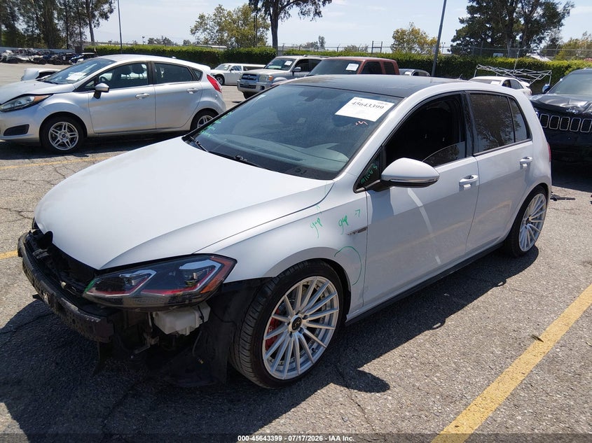 Vin: 3vw6t7auxkm028073, lot: 46141922, volkswagen golf gti 2.0t autobahn/2.0t rabbit edition/2.0t s/2.0t se 20192