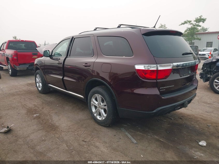 Vin: 1c4rdjdgxcc266881, lot: 46141940, dodge durango crew 20123