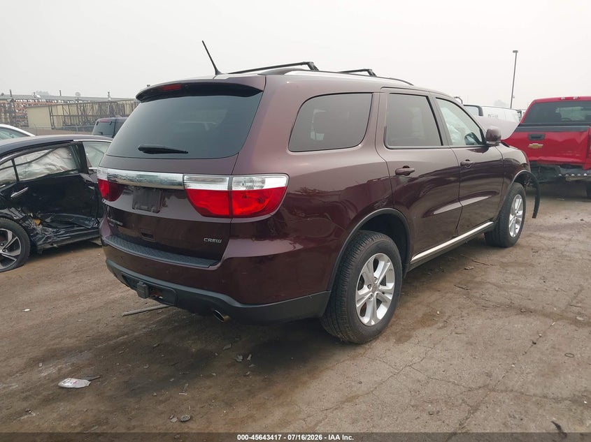 Vin: 1c4rdjdgxcc266881, lot: 46141940, dodge durango crew 20124