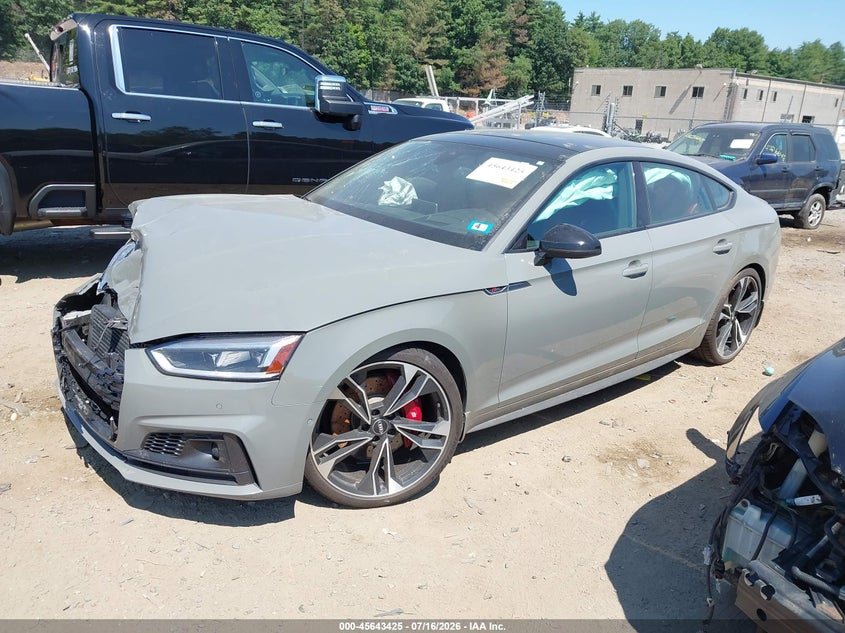 Vin: wauc4cf56ka005512, lot: 46141948, audi s5 3.0t premium 20192