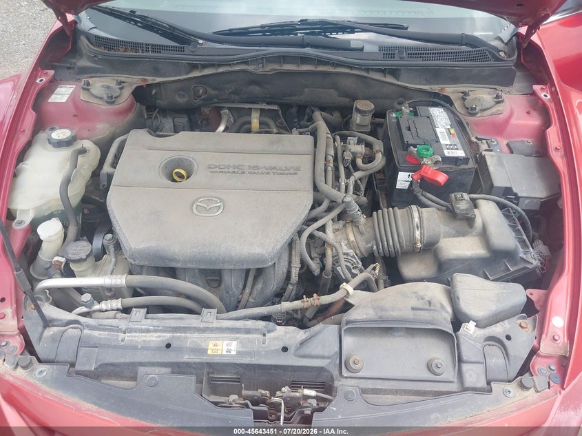 2009 Mazda Mazda6 I Sport VIN: 1YVHP81A695M34762 Lot: 45643451
