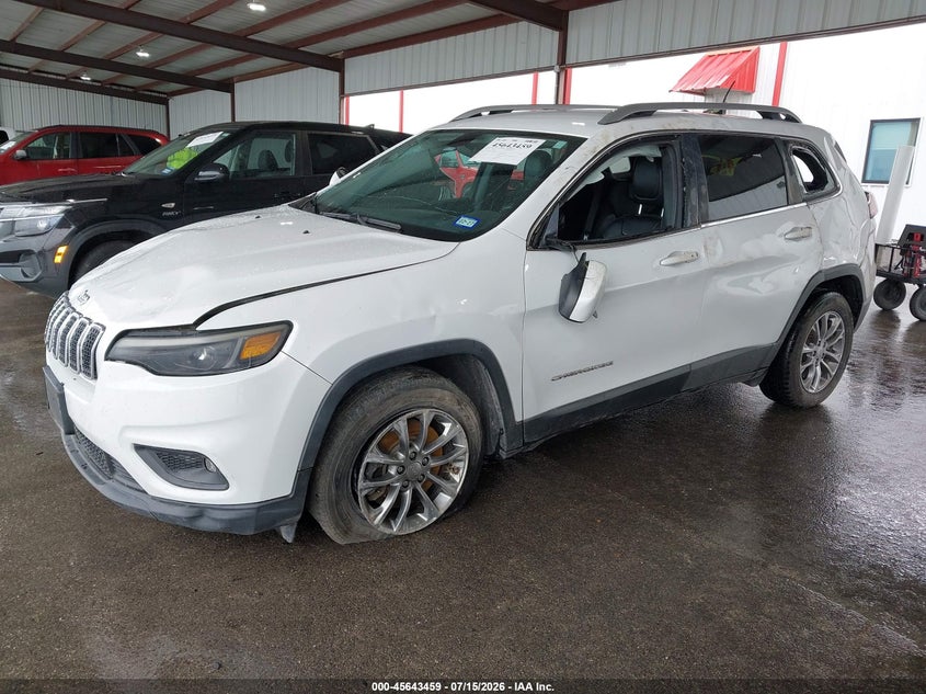 2019 Jeep Cherokee, Rollover, IAAI, VIN 1C4PJLLB3KD132627 — photo 2