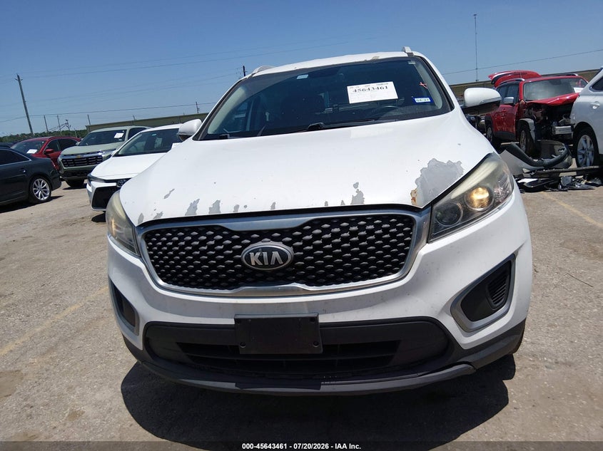 2018 Kia Sorento 2.4L Lx VIN: 5XYPG4A38JG388116 Lot: 45643461