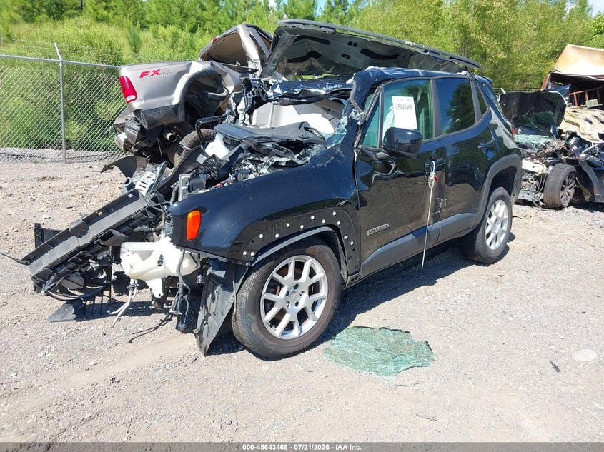 2020 Jeep Renegade Latitude 4X4 VIN: ZACNJBBB3LPL31907 Lot: 45643468