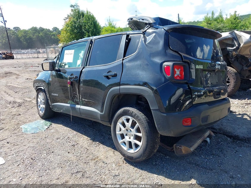 2020 Jeep Renegade Latitude 4X4 VIN: ZACNJBBB3LPL31907 Lot: 45643468