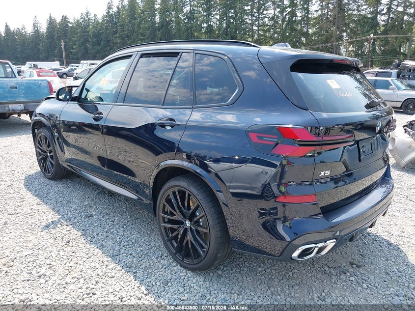 Vin: 5ux33eu0xt9252347, lot: 46142023, bmw x5 m60i 20263