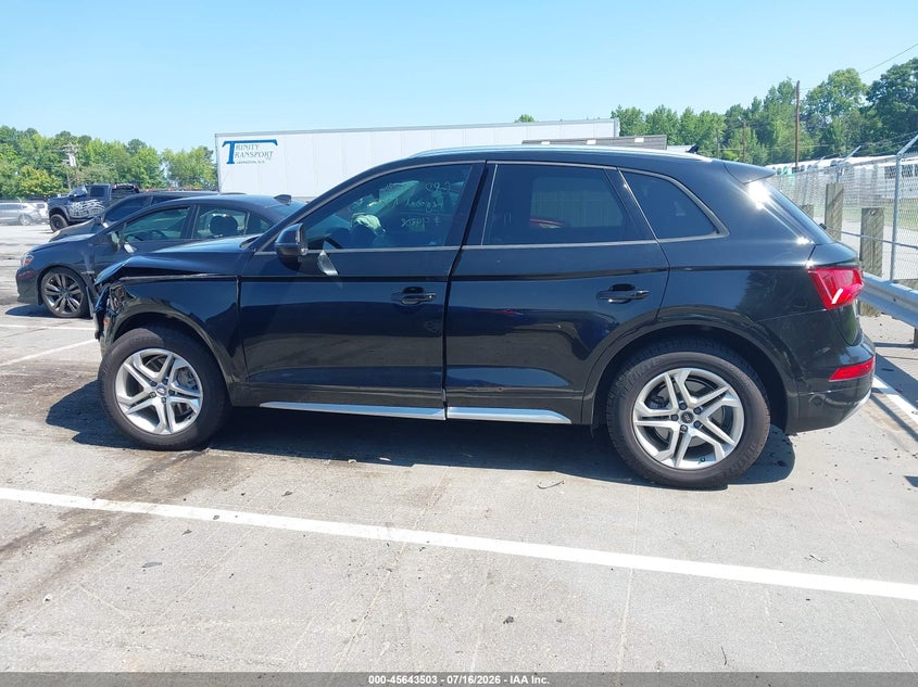 AUDI Q5 2018 VIN WA1ANAFY5J2039899