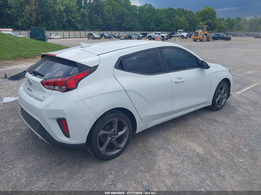 Vin: kmhtg6af6lu024701, lot: 46142028, hyundai veloster 2.0 20204