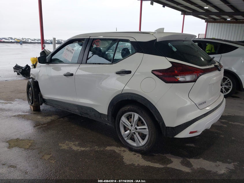 2022 Nissan Kicks S Xtronic Cvt VIN: 3N1CP5BV9NL494967 Lot: 45643514