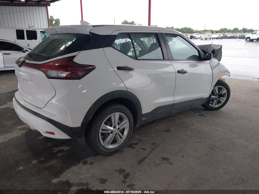 2022 Nissan Kicks S Xtronic Cvt VIN: 3N1CP5BV9NL494967 Lot: 45643514